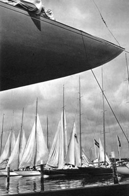 Sailing Ships in the Harbour, Olympia 1936