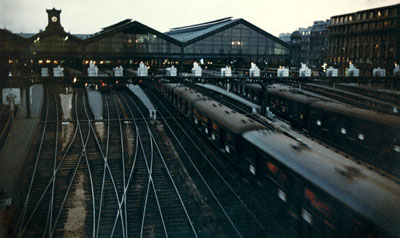 Gare Saint-Lazare, 1957